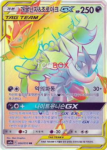 개굴닌자&조로아크 GX